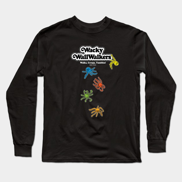 Wacky Wallwalkers - Dark Long Sleeve T-Shirt by Chewbaccadoll